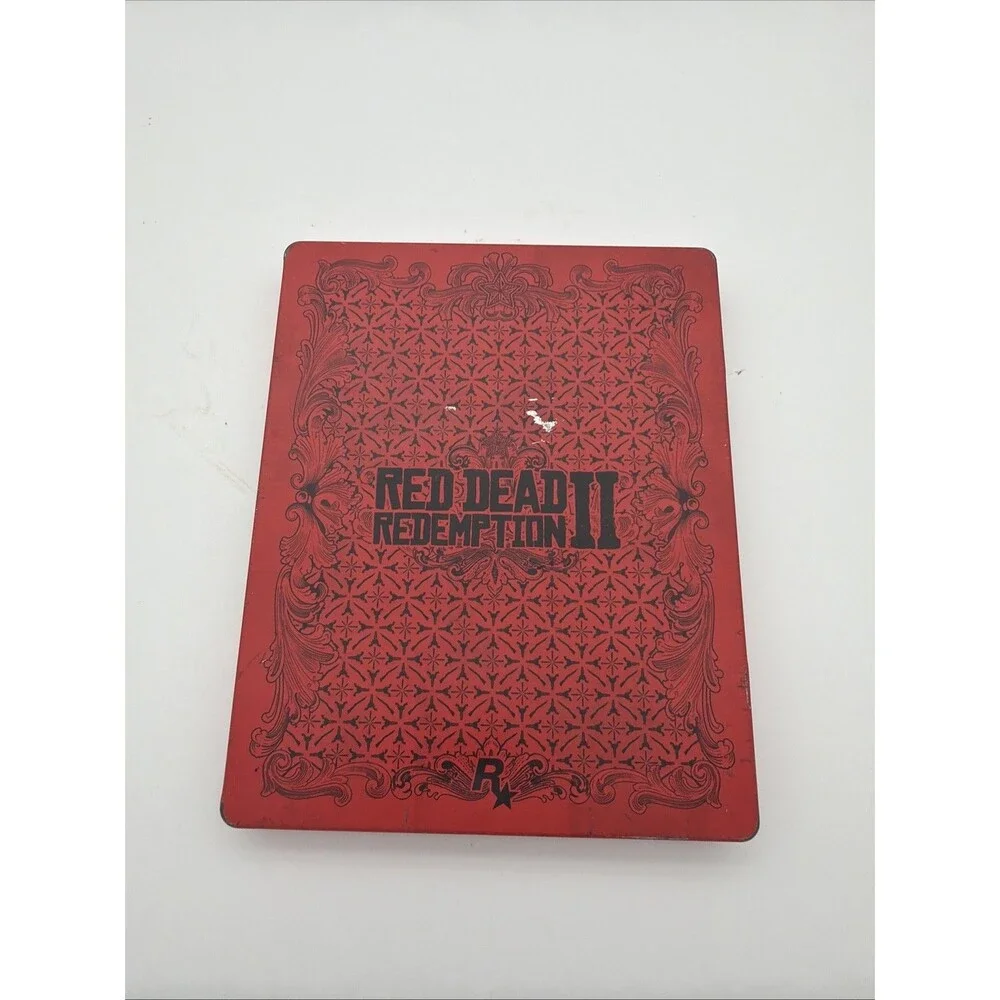 Red Dead Redemption 2 Steelbook Edition, Xbox One, Both Discs, No Map